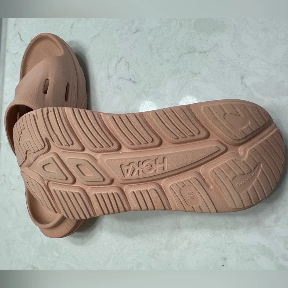 HOKA Recovery Slide, Size 8, Light Peach - Picture 7 of 9